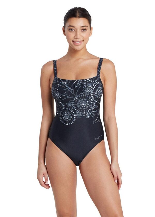 Zoggs Stellar Adjustable Classicback Swimsuit - Front view