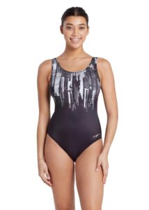 Zoggs Shimmer Scoopback Swimsuit