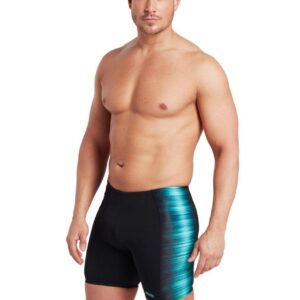 Man wearing Zoggs Pipeline Panelled Mid Jammer - Front view