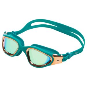 Zone3 Vapour Polarised Swim Goggles - Teal / Cream / Copper
