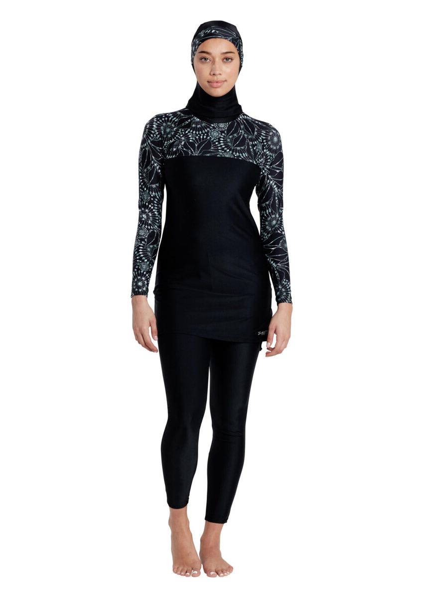 Zoggs Stellar Modesty Suit Band Cut Swimsuit-599089