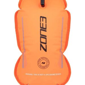 Zone3 Recycled Swim Safety Buoy/Tow Float - Orange