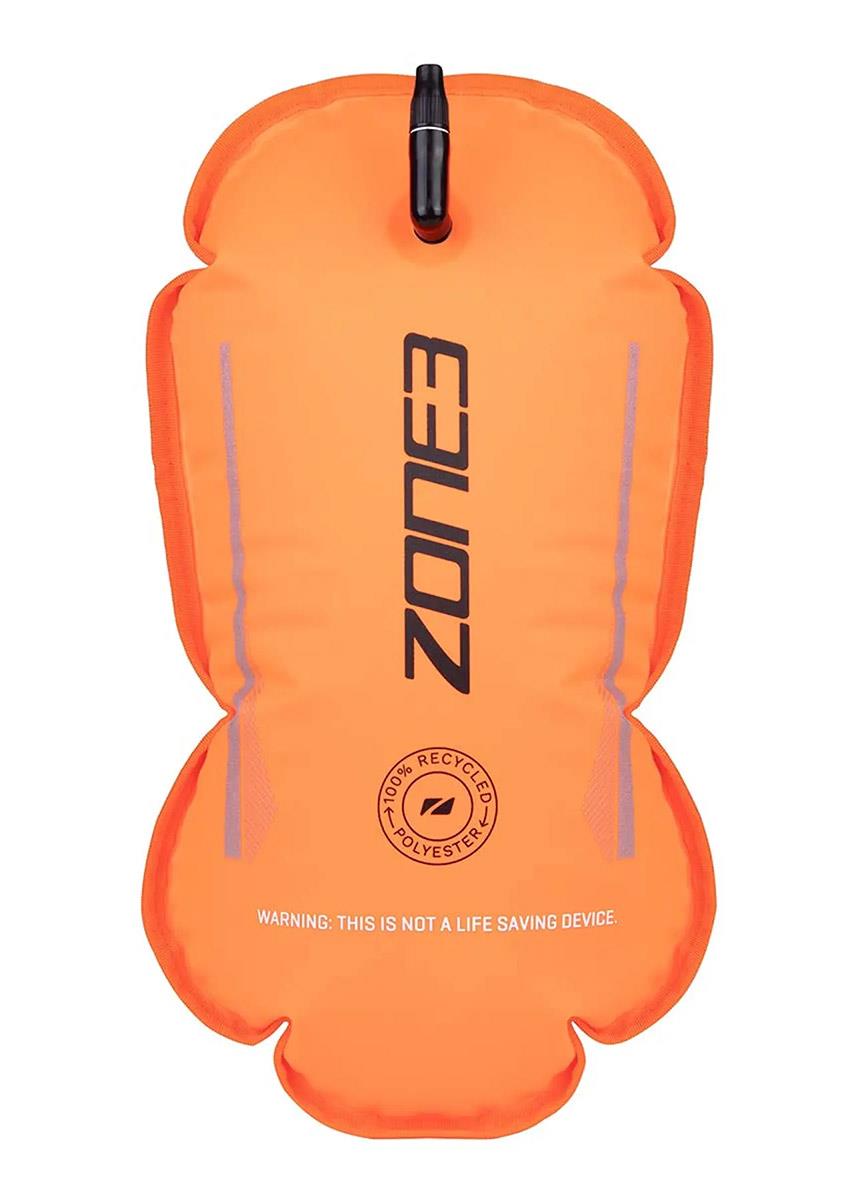 Zone3 Recycled Swim Safety Buoy/Tow Float - Orange