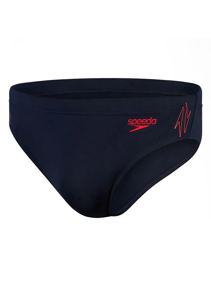 Speedo Mens Hyper Boom Splice 7cm Brief - Navy Blue-598815