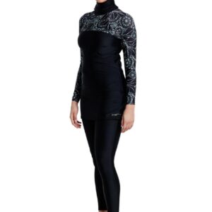 Zoggs Stellar Modesty Suit Band Cut Swimsuit -Front view