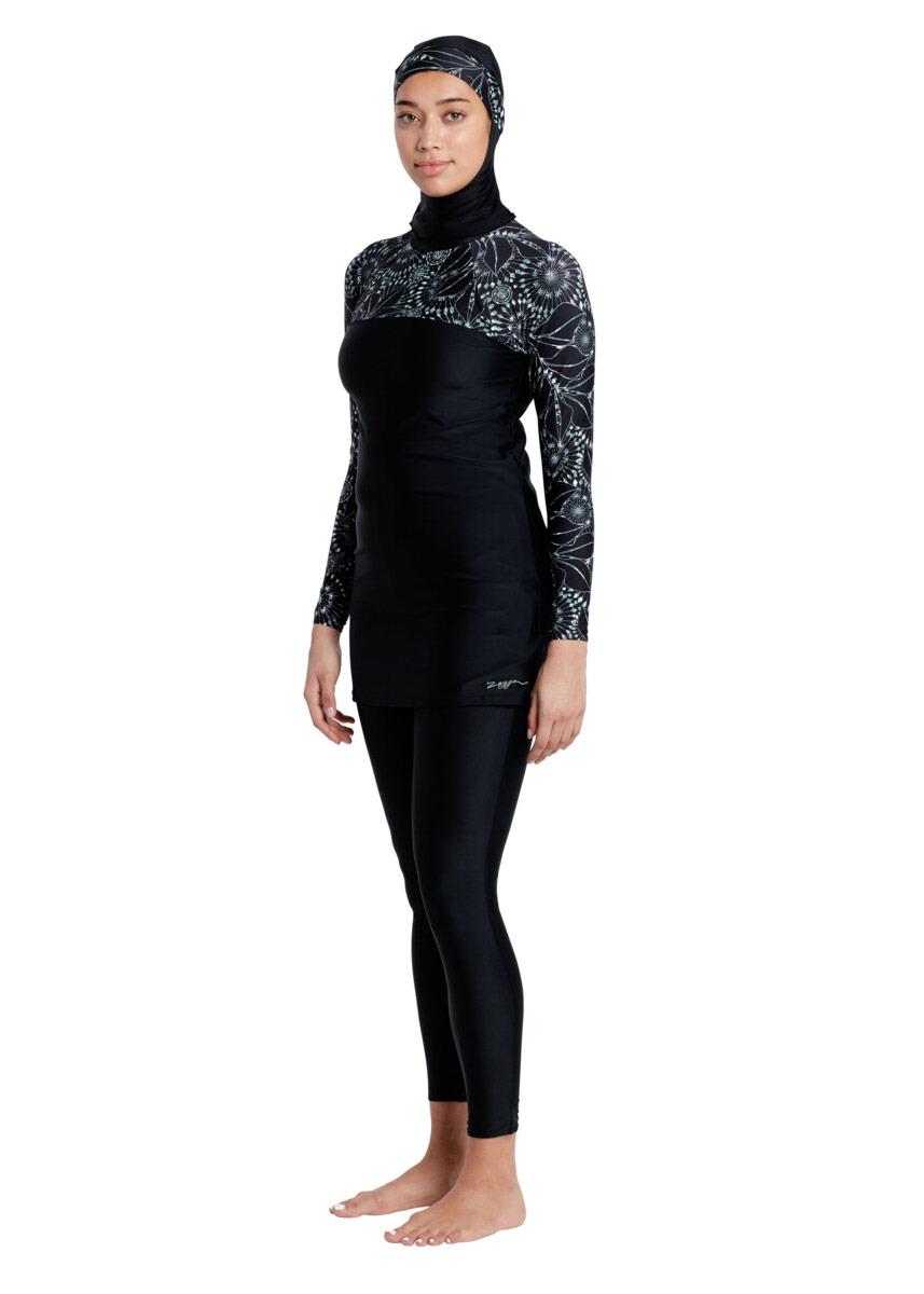 Zoggs Stellar Modesty Suit Band Cut Swimsuit -Front view