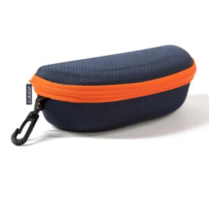 Zone3 Protective Swim Goggle Case - Navy / Orange