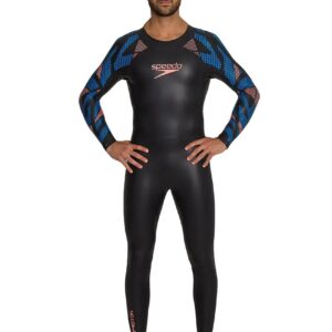 Speedo Men's Proton Fullsuit Wetsuit - Black / Blue