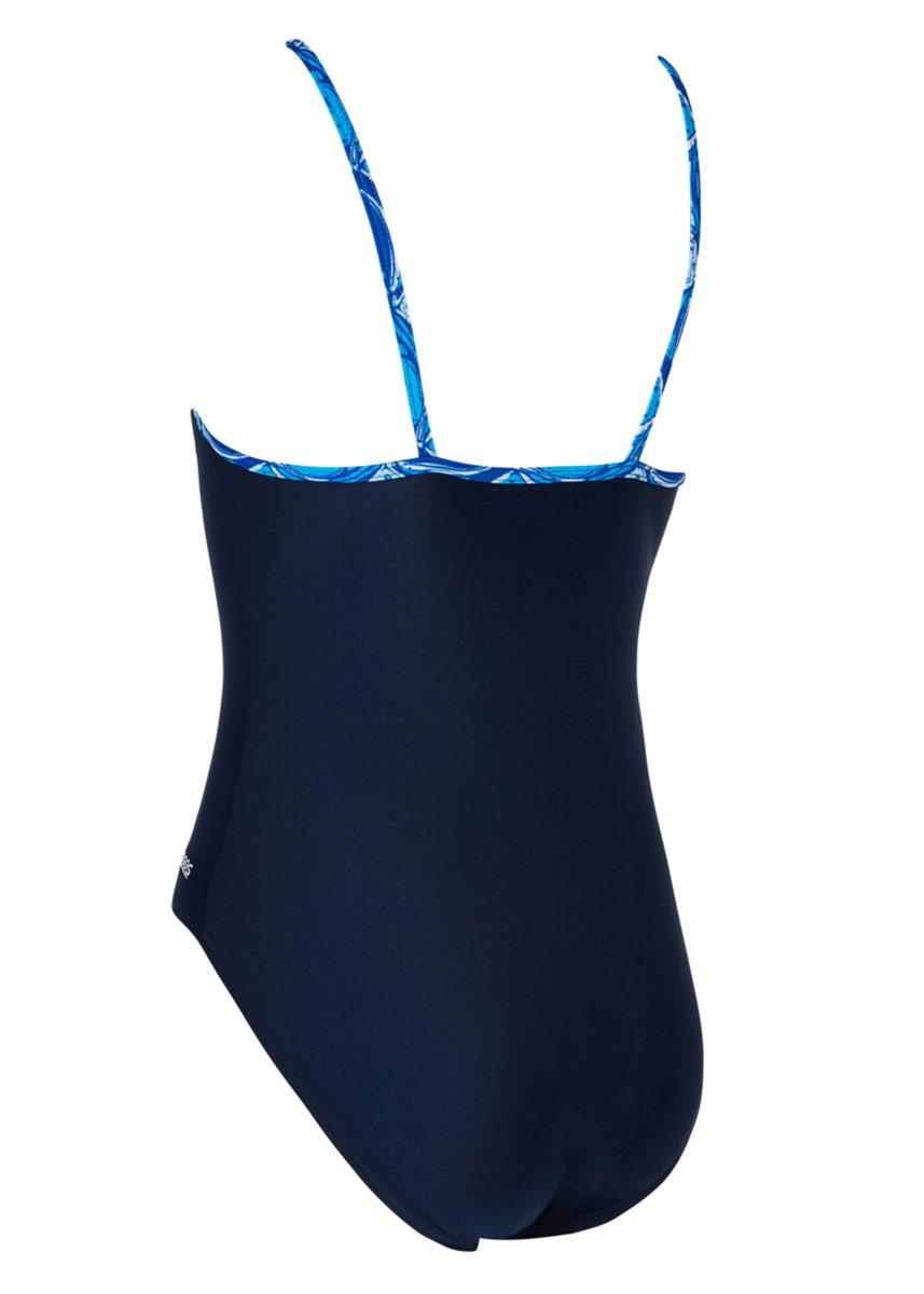 Zoggs Girls Blue Fish Classicback Swimsuit-599223