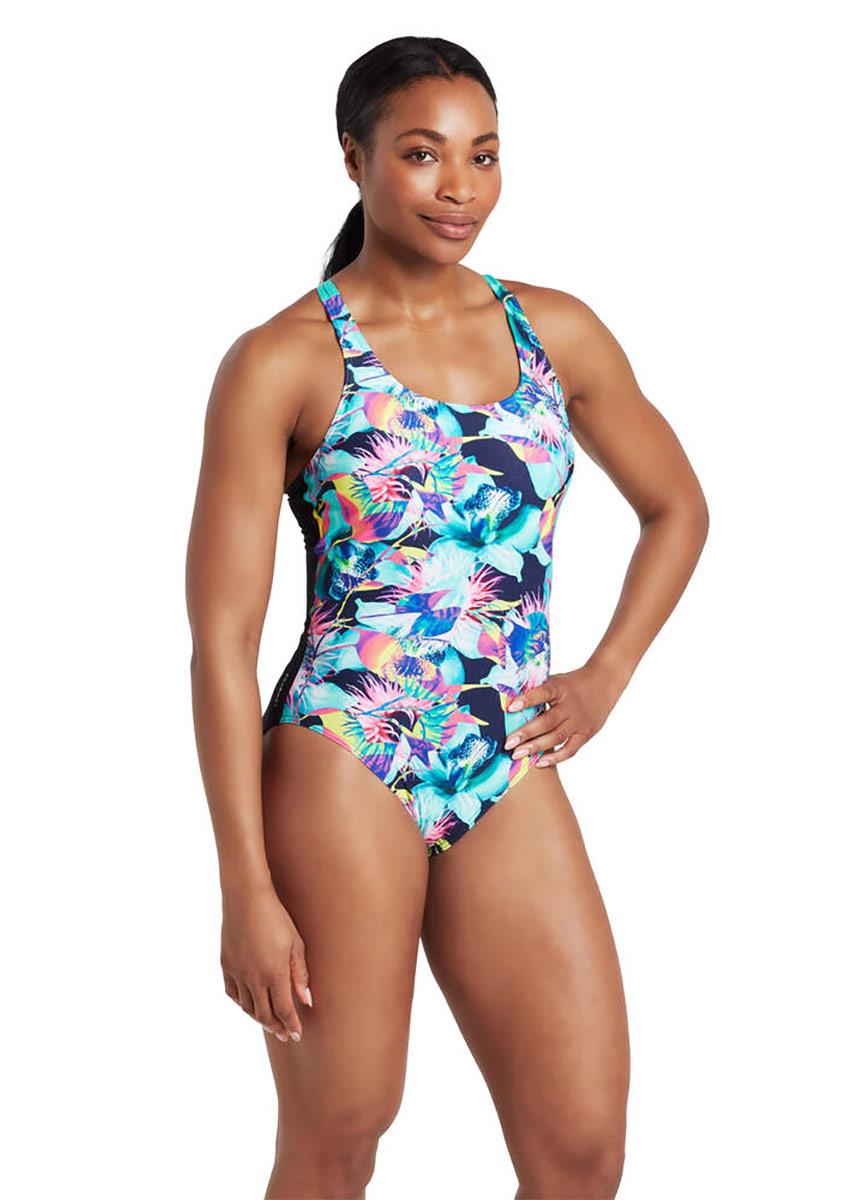 Zoggs Seaway Actionback Swimsuit-599115