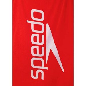 Speedo Logo Towel - Red / White-0