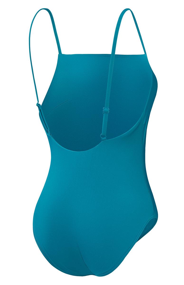 Speedo Womens Printed Adjustable Thinstrap Swimsuit - Blue-601693