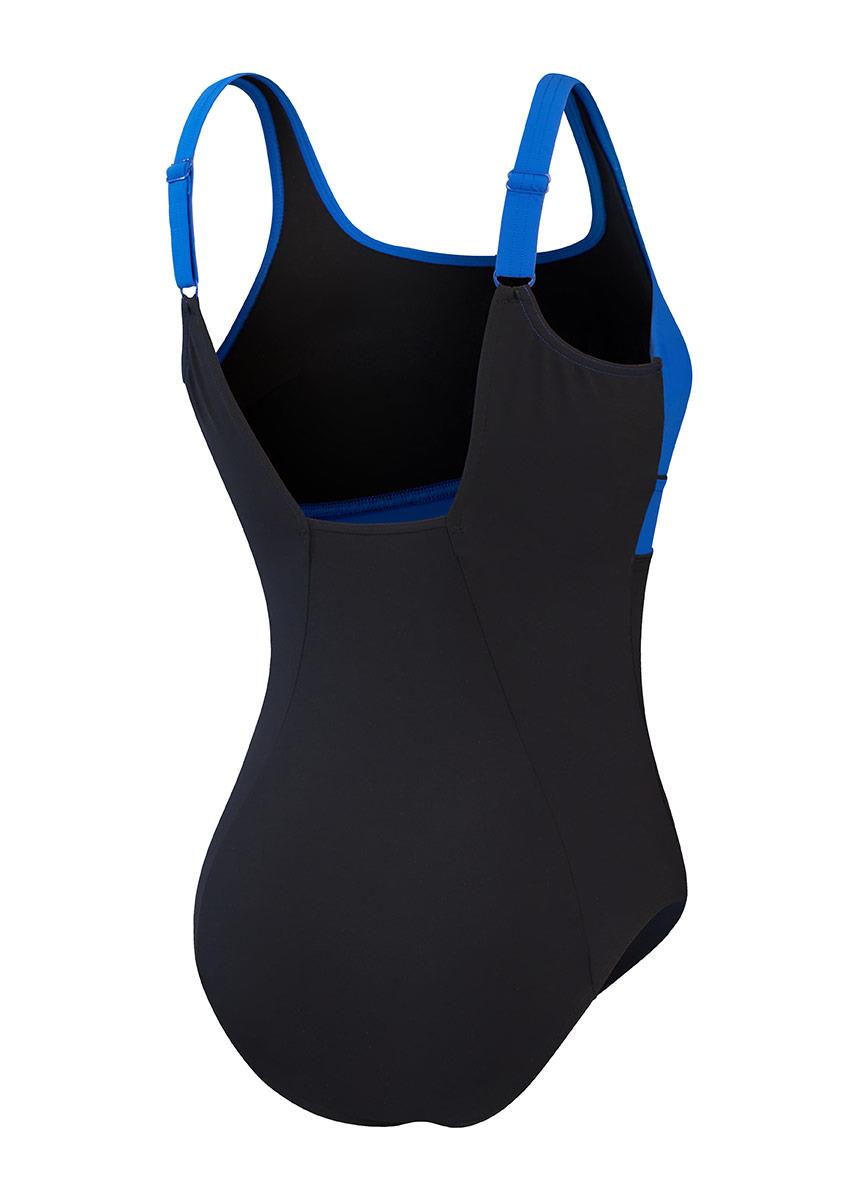 Speedo Shaping Contour Eclipse Swimsuit - Black / Blue-601921