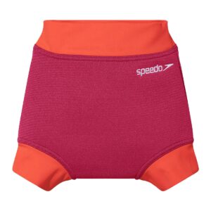 Speedo Girls Learn To Swim Nappy Cover - Pink / Orange