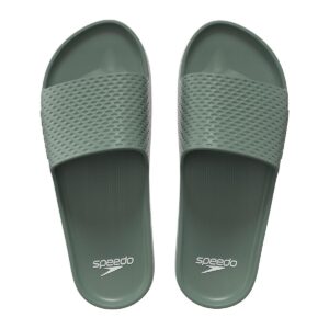 Speedo Mens Entry Slides - Green