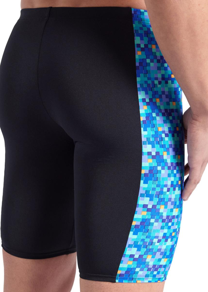 Arena Pool Tiles Jammer - Black / Blue Multi-599981