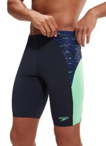 Speedo END+ MAX Splice Jammer - Navy / Green