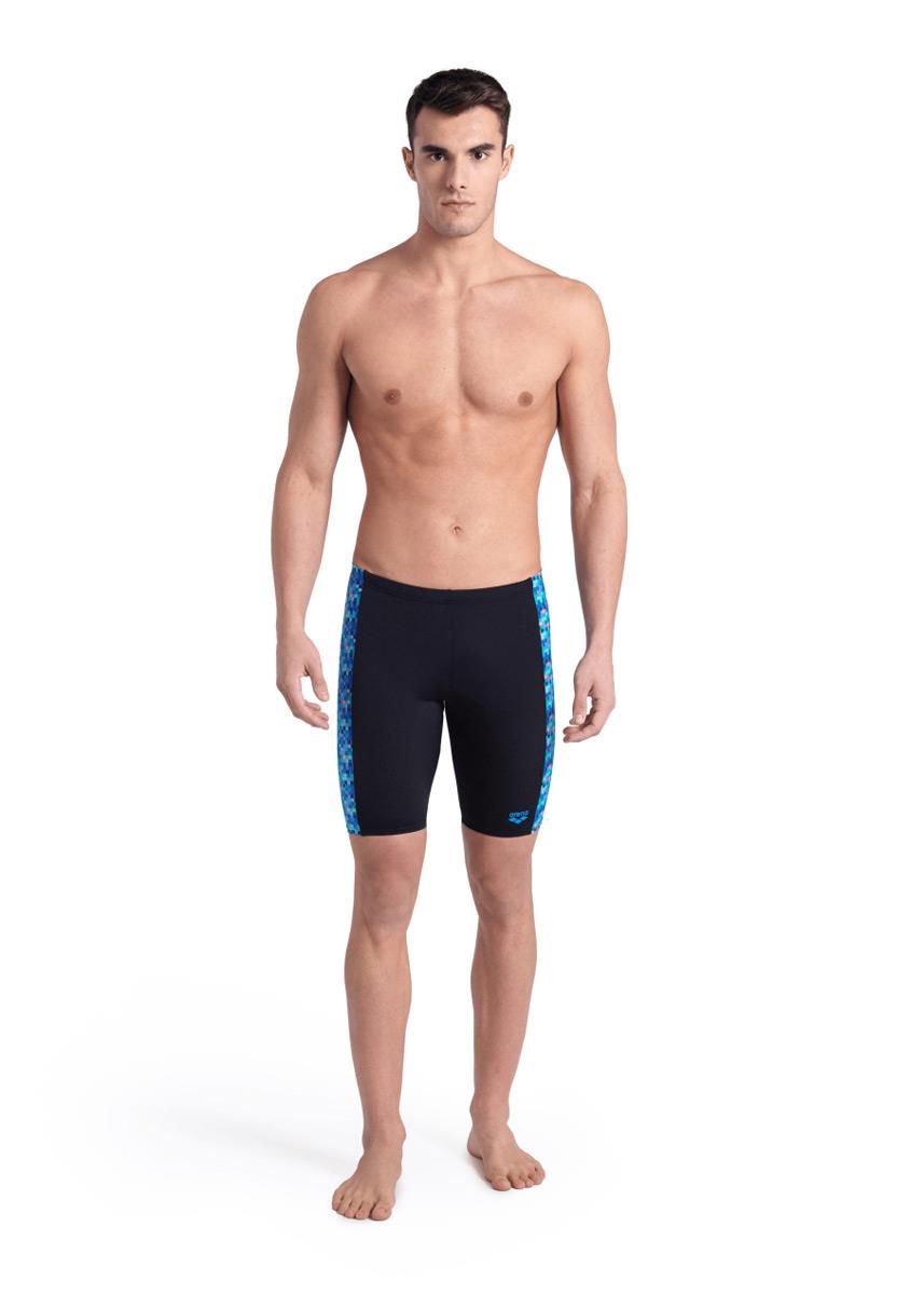 Arena Pool Tiles Jammer - Black / Blue Multi-599979
