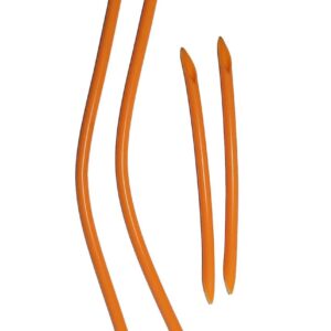 Jaked Hand Paddles Replacement Straps - Orange - Large