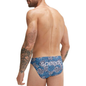 Speedo Mens 5 cm Escape Brief – Blue / White