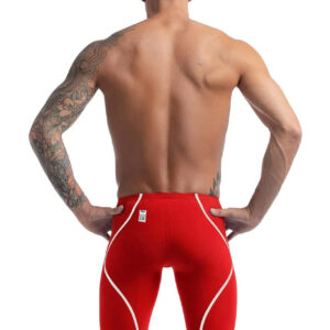 Speedo Fastskin LZR Pure Intent 2.0 High Waisted Jammer – Flame Red / White