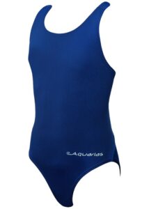 Aquarias Kids Solid Bladeback Costume Navy