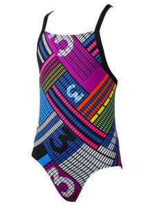 Adidas Kids INF+ TH Swimsuit - Black / Shock Purple
