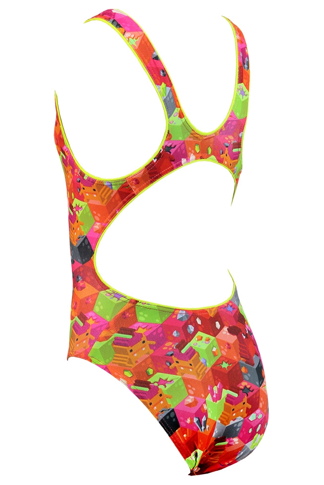 Maru Tower Blokk Girls Swimsuit
