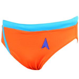 Diana Boys Kebin Briefs - Orange/Blue