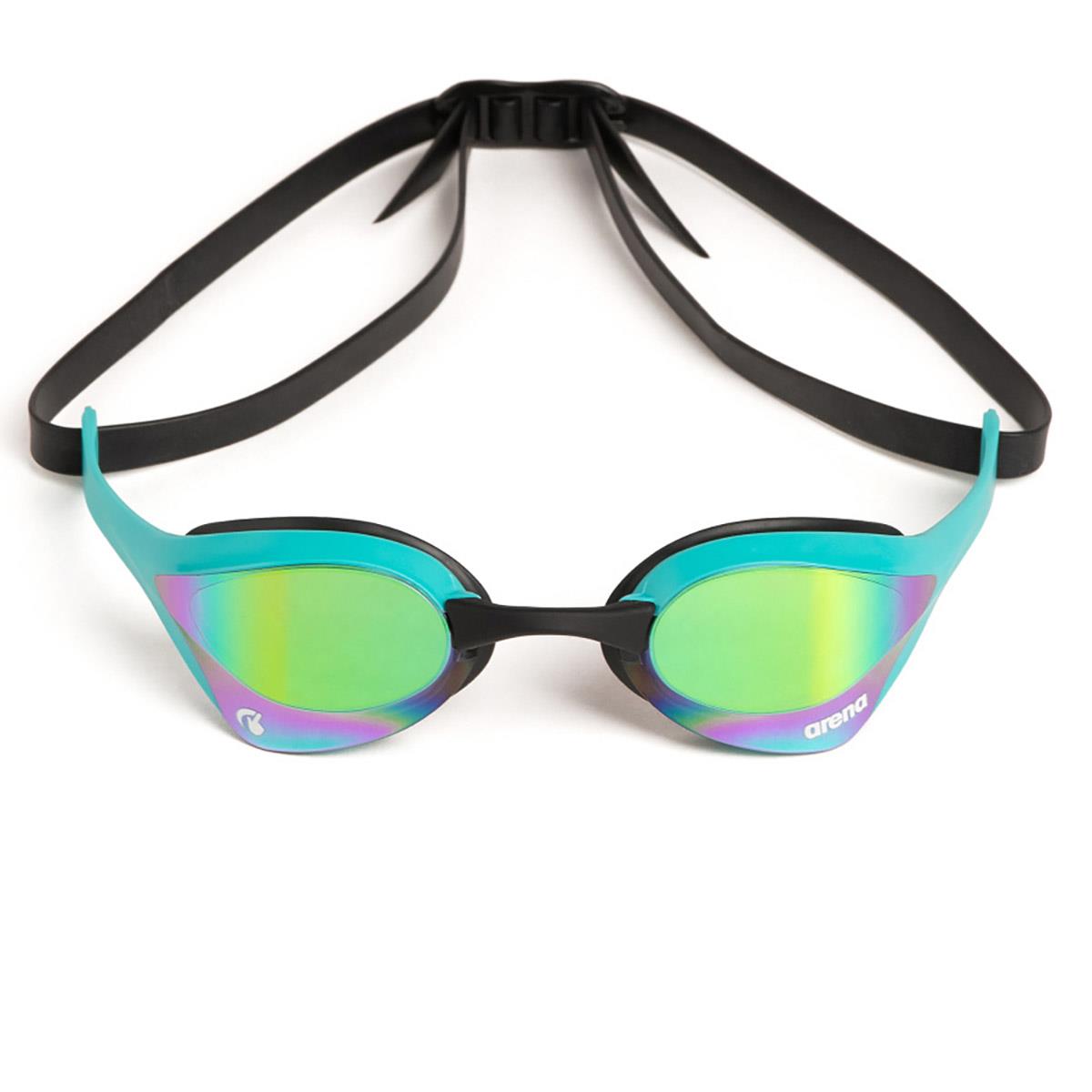 Arena Cobra Ultra Swipe Mirror Goggles - Emerald/Peacock-602490