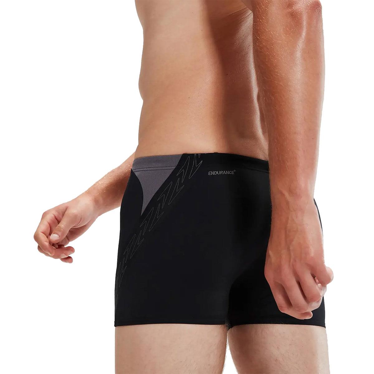 Speedo Hyper Boom Splice Boxer - Black / Grey-602719