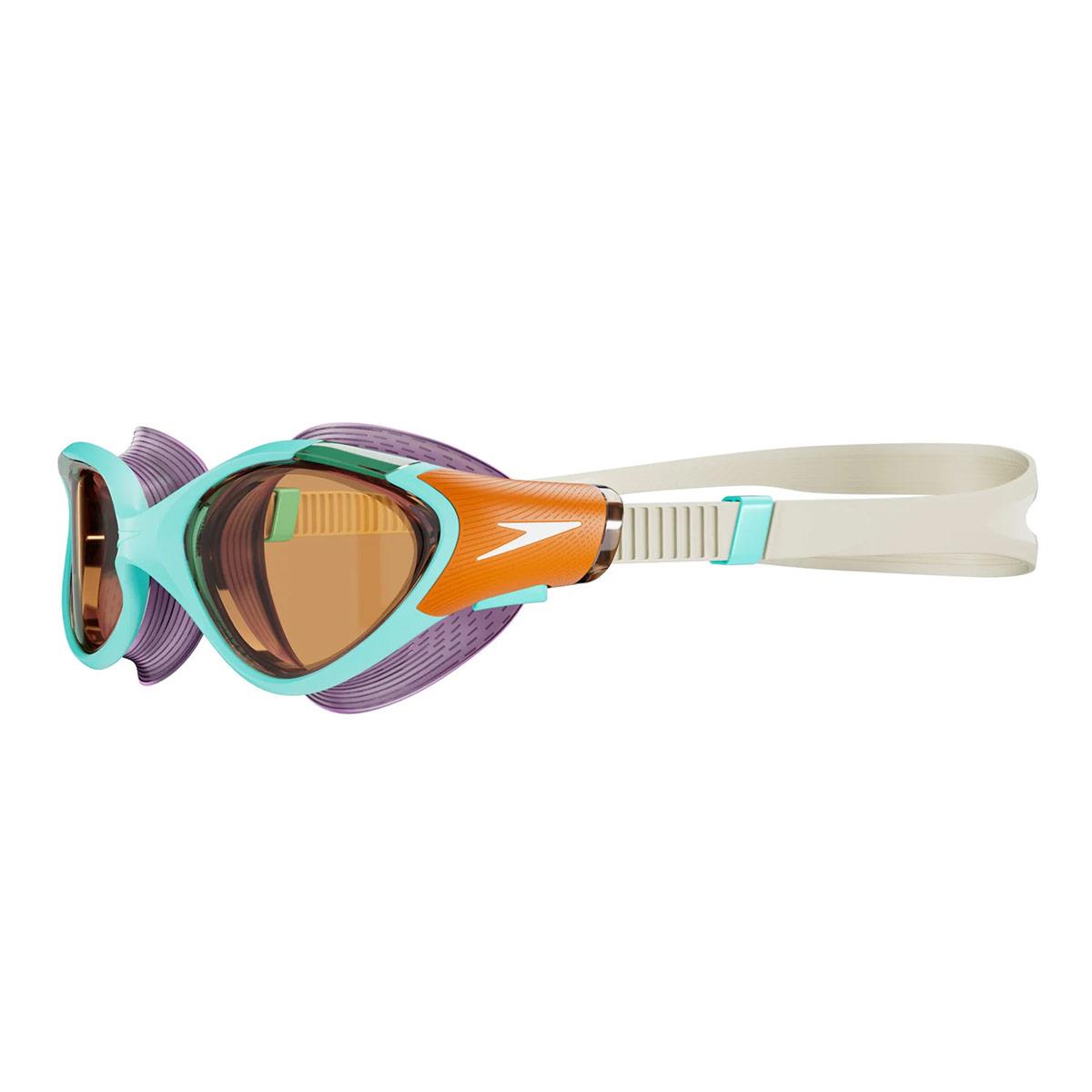 Speedo Biofuse 2.0 Womens Goggles - Blue / Orange-604213