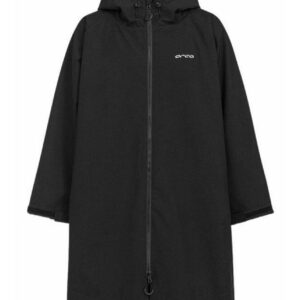 Orca Thermal Parka Changing Robe - Black-0