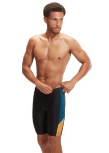 Speedo Mens Dive Jammer - Black / Blue