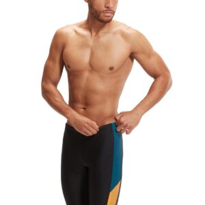 Speedo Mens Dive Jammer - Black / Blue