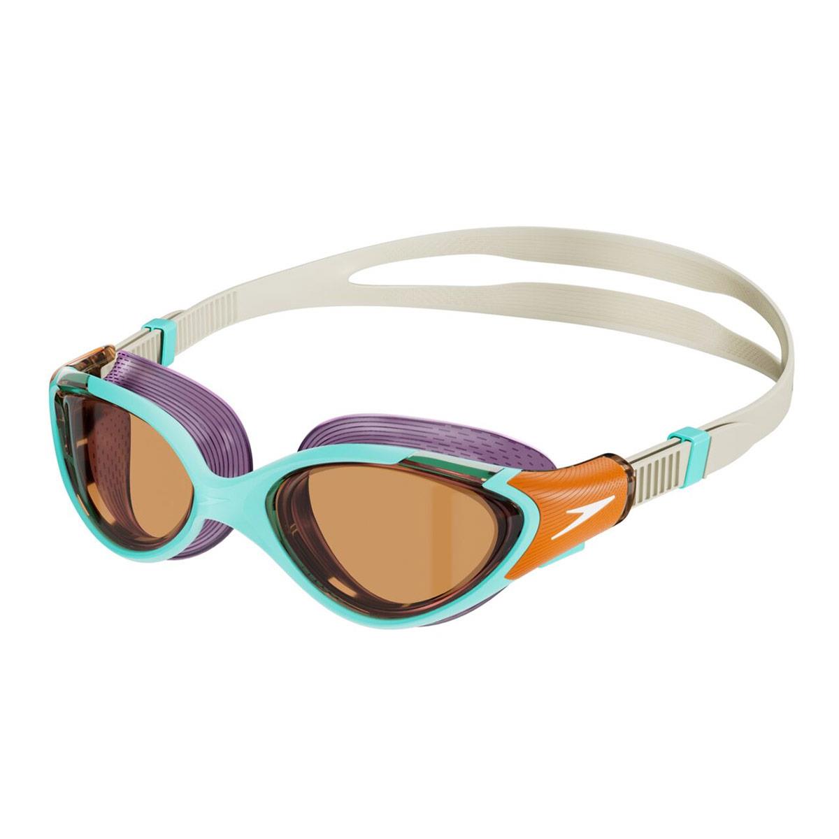 Speedo Biofuse 2.0 Women's Goggles - Blue / Orange