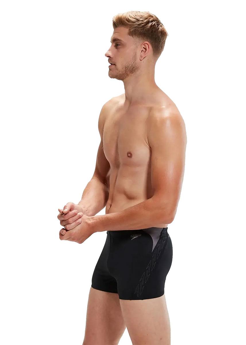 Speedo Hyper Boom Splice Boxer - Black / Grey-602716