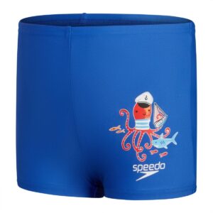 Speedo Boys Placement Aquashort - Cobalt / White