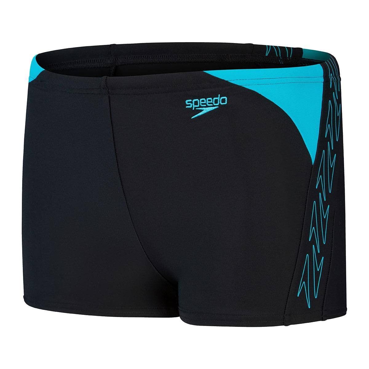 Speedo Boys HyperBoom Splice Aquashort - Black / Blue-605478