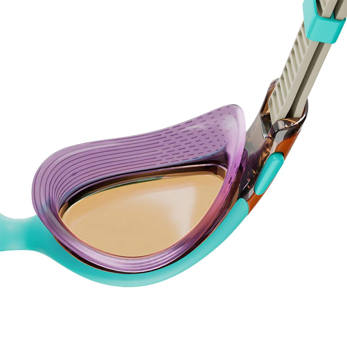 Speedo Biofuse 2.0 Womens Goggles - Blue / Orange-604217