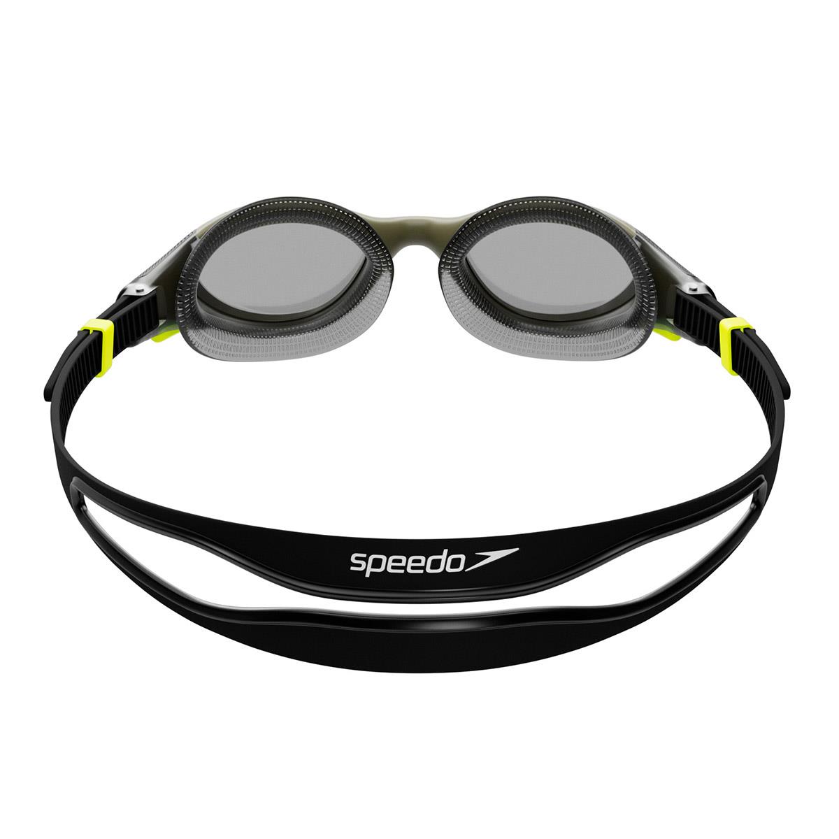 Speedo Biofuse 2.0 Polarised Goggles - Dark Green / Polarised Smoke-605122