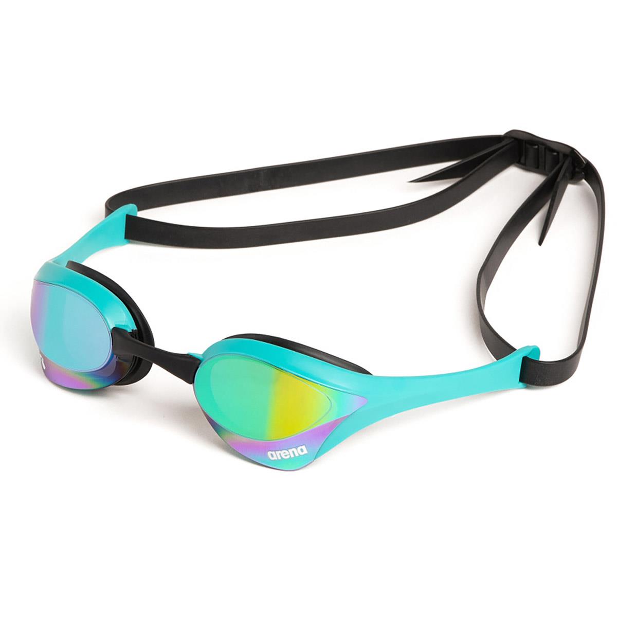 Arena Cobra Ultra Swipe Mirror Goggles - Emerald/Peacock