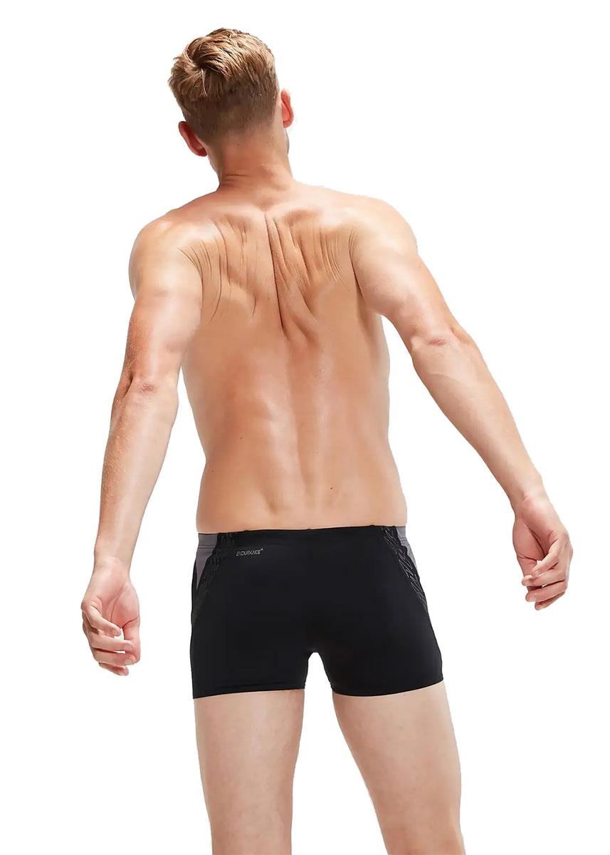 Speedo Hyper Boom Splice Boxer - Black / Grey-602715