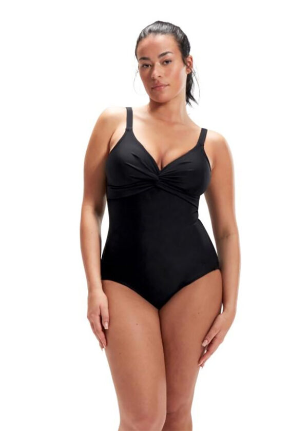 Speedo Shaping Brigitte Swimsuit - Black