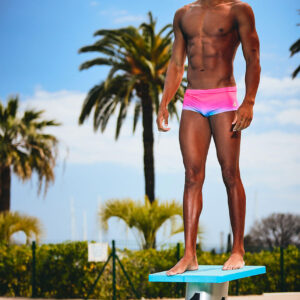 Aquasphere Essential 14cm Brief – Multi / Light Blue