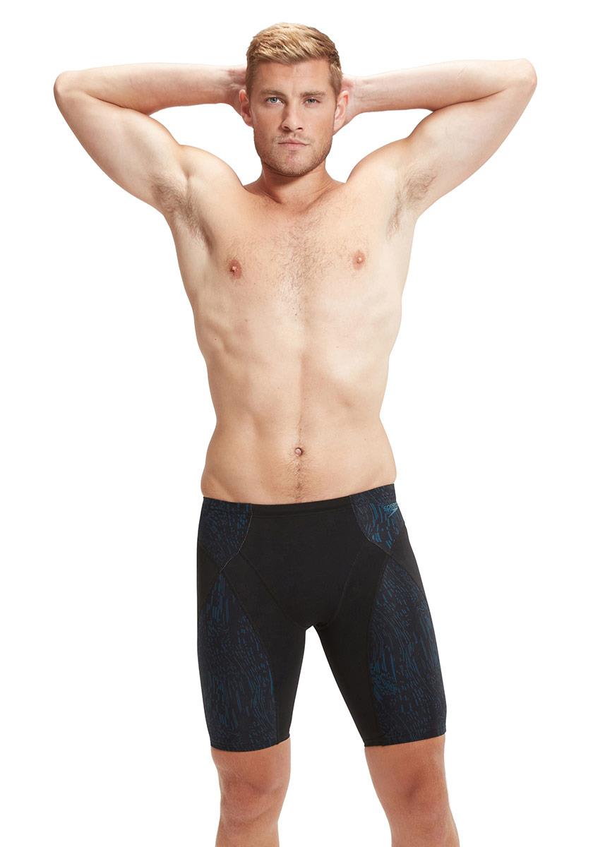 Speedo END+ MAX Compression Jammer - Black / Blue-609374
