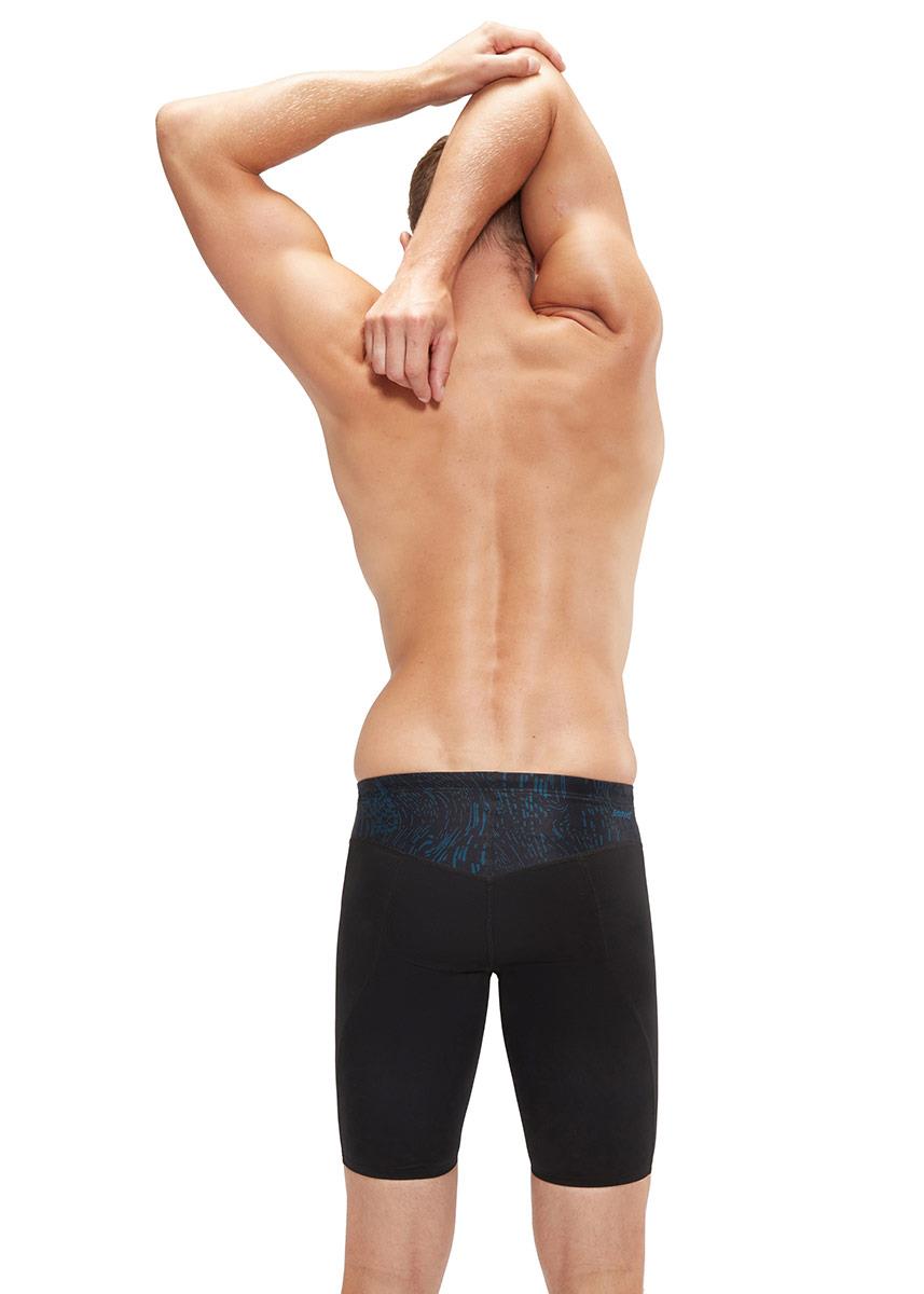 Speedo END+ MAX Compression Jammer - Black / Blue-brand