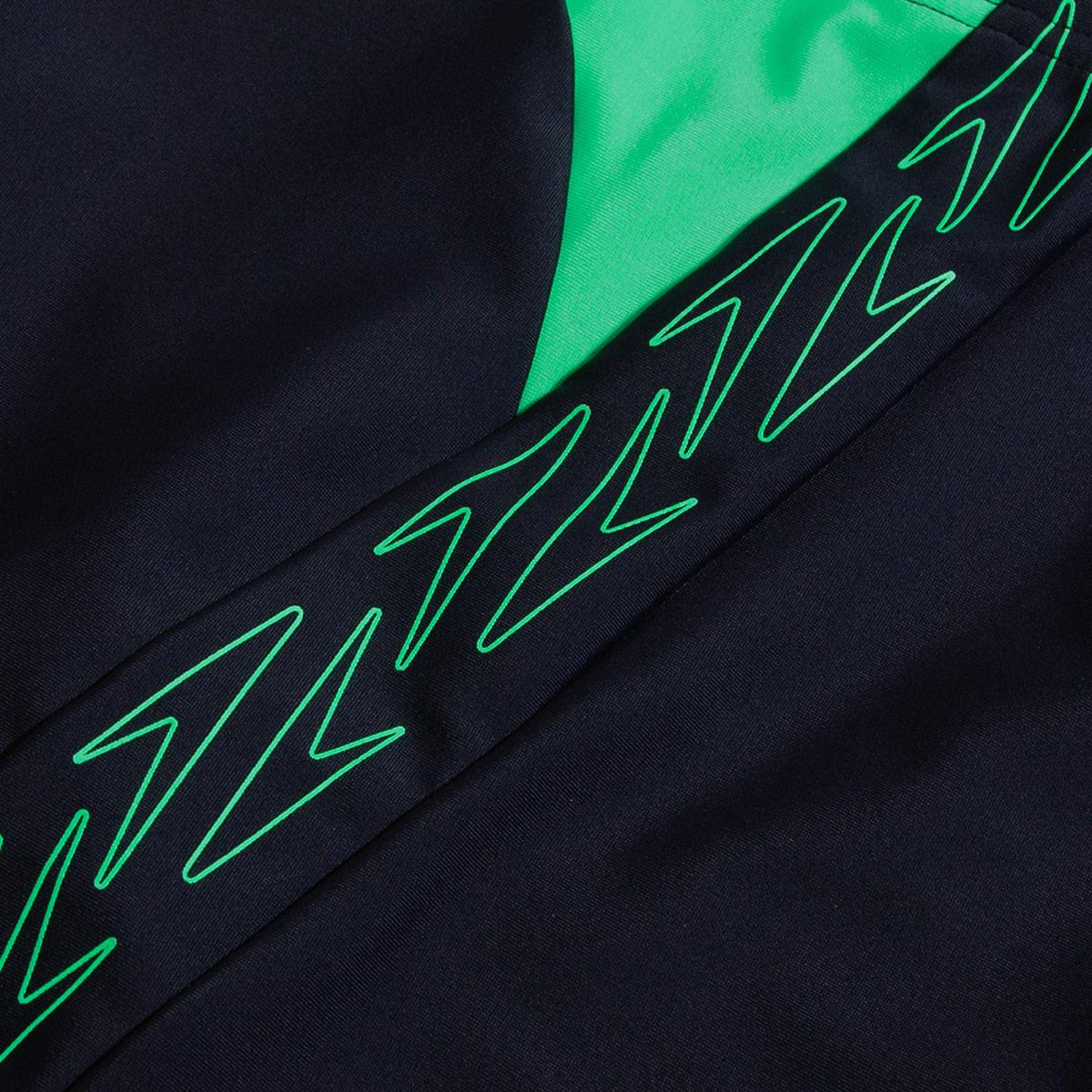 Speedo Boys HyperBoom Splice Jammer - Navy Blue / Green-609368