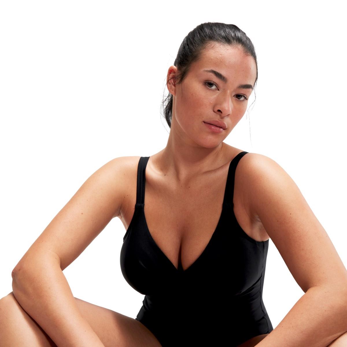 Speedo Shaping Brigitte Swimsuit - Black-609697