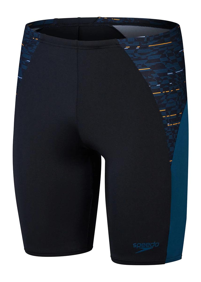 Speedo END+ MAX Splice Mid Jammer - Black / Dark Blue-609447